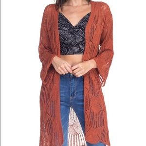Knit Crochet Cardigan